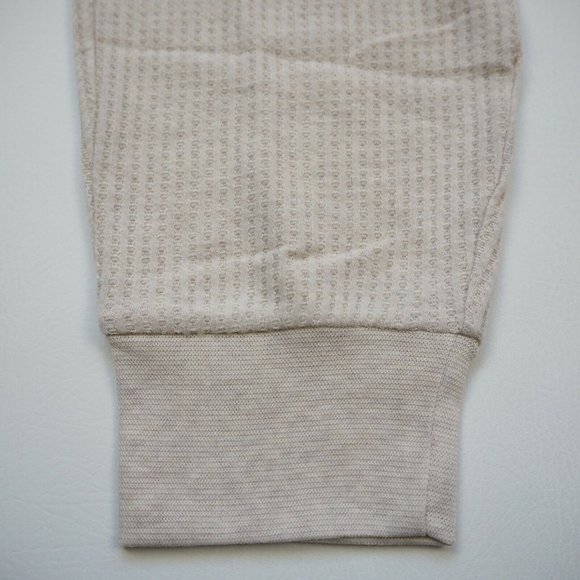 Splendid Jogger Beige Fireside Waffle Knit Pants Running Women - Picture 4 of 9